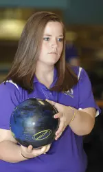 Ashli Rosenkranz led SFA with her 197 average on Saturday at the Hawk Classic