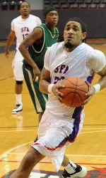 Jordan Glynn was four steals short of a triple-double in Friday's win over Grambling