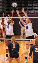 Sabrina Burns was one of three Ladyjacks named to the Academic All-SLC team on Thursday.