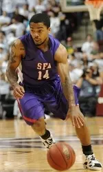 Denzel Barnes tied a career-high with 14 points at Texas A&M