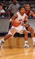 Denzel Barnes scored a game-high 13 points in SFA's win over ULM