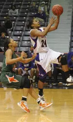 Decreasha Goodner had 16 points in Wednesday's win over UTPA.