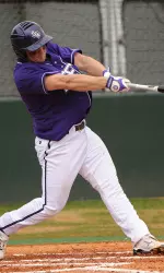 Jarid Scarafiotti was 2-for-4 with a pair of RBI against Grambling.