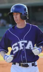 Tanner Hines drove in the game-winning run on Tuesday at UTPA.