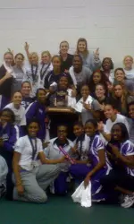 SFA Ladyjacks win 2010 Indoor Track and Field title.