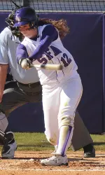 Bethany Brown had a three-run triple in Game 2 of SFA's doubleheader sweep at Sam Houston State Tuesday