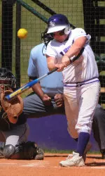 Briana Bishop is closing in on the SFA career records for both walks and doubles