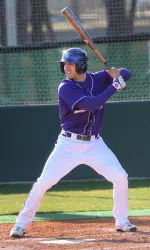 Bo Coffman had a pair of hits on Saturday at Nicholls.