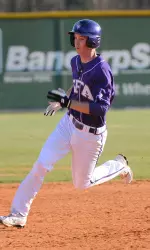 Michael Haynes hit his fourth home run of the season on Sunday.