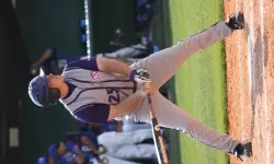 Patrick Gratzke had a two-run single at Dallas Baptist on Tuesday.