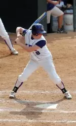 Briana Bishop had one of SFA's two home runs Friday against Nicholls
