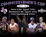 SFA has clinched its first-ever Southland Conference Commissioner's Cup in 2009-10.