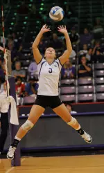 Laurel Kuepker is the only Ladyjack returning who saw time at setter in 2009.