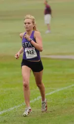 Stephanie Ganter is one of five returning upperclassmen for the Ladyjack cross country team
