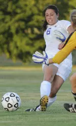 Kim Kimmel scored the game-tying goal in the first minute of the second half in Sunday's 2-1 loss at Oklahoma