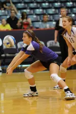 Madison Hanlan had 25 digs against UCA on Saturday.