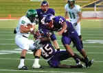 Josh Aubrey (#37) is one of two returning all-conference performers in the 'Jacks secondary.