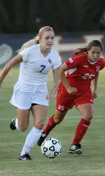 Junior Jordan King was named Tuesday the Southland Conference Soccer Defensive Player of the Week