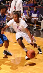 Darius Gardner had a career-best 15 points in SFA's win at Sam Houston Wednesday