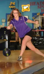 Whitney McCoy set a new school record with her 289 against Long Island