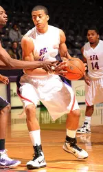 Brandon Cutler scored a career-best 16 points in SFA's win over Wiley College