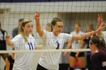 MC Bottles had 10 kills in Wednesday's loss to Houston Baptist.