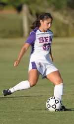 Brenda Salazar and the Ladyjacks host Central Arkansas and Northwestern St. this weekend.