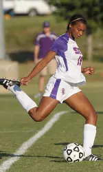 Zuri Prince had a career-high four points in Friday's 6-0 win over UCA.