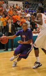 Darius Gardner and the Lumberjacks will open up the 2011-12 season on Friday vs Centenary.
