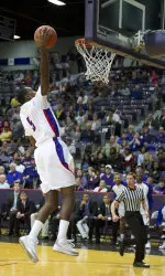 Antonio Bostic had 16 points and five rebounds in Friday's season-opening win over Centenary.