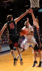 Darius Gardner had seven assists in Friday's win over UT-Tyler.