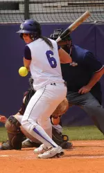 Amber Price went 3-for-4 in SFA's loss to Southern Illinois