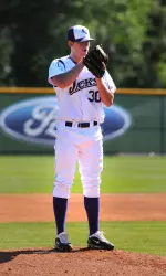 Zack Taylor picked up his first win of the season with 6.2 innings of work against UALR.