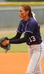 Monika Covington held HBU to three hits in a 2-0 loss Wednesday