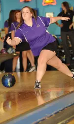 Ashli Rosenkranz averaged a 196 to lead SFA to three wins on Saturday