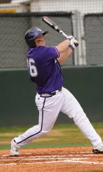 Jarid Scarafiotti had the game-winning, two-run triple in the 12th inning against Northwestern State.