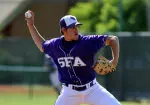 Jason West struck out two batters in earning his fourth save of the year on Wednesday at No. 11 TCU.