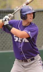 Justin McAninch was 2-for-2 with an RBI double at Centenary on Friday.