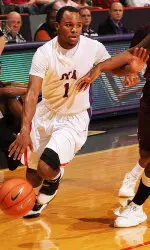 Darius Gardner scored nine points in SFA's 61-45 loss to Sam Houston State Wednesday