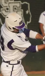 Jackson Hood hit his fourth homer of the year on Thursday at McNeese State.