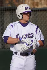 Garrett Smith was 2-for-5 through the first nine innings of Friday's game at SLU.