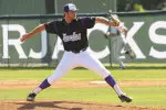 Colton Eubanks struck out three in two perfect innings of relief vs UTPA.
