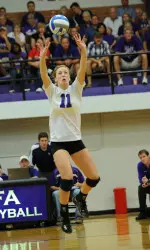 Paige Holland was named to the all-tournament team at the Ladyjack Invitational.