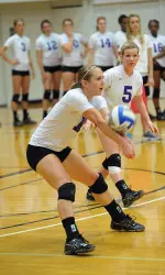 Melissa Miksch was named to the all-tournament team at the Chilly Fillmore's SFA Invitational.
