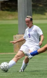 SFA junior Kylie Louw delivered her third assist of the season in Friday night's win.