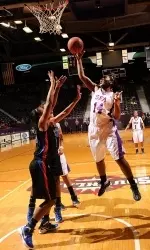 Annette Davis and the Ladyjacks fell 69-61 at home on Saturday to UT-Arlington.