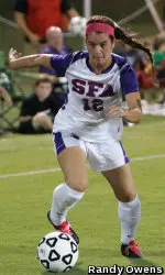 Dallas Brown and the Ladyjacks moved to 2-0 in conference play with a 5-0 victory over ORU Monday afternoon.