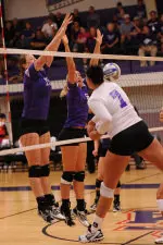 SFA had a season-high 16 blocks in its 3-1 win over McNeese State.