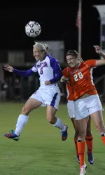 Senior Kylie Louw became the all-time career points leader in SFA history Friday evening.