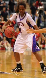 Sophomore guard Brittney Matthew and the Ladyjacks host Howard Payne in an exhibition contest this Friday at 7 p.m.